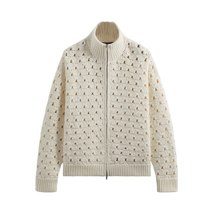 

Куртка Kith Highland Crochet Knit Wyona Full Zip, Sandrift