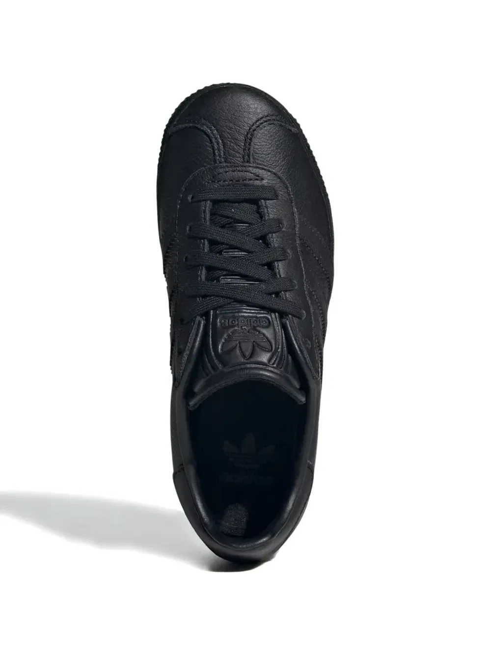 Кроссовки Gazelle на шнуровке Adidas Kids, черный — фото 4