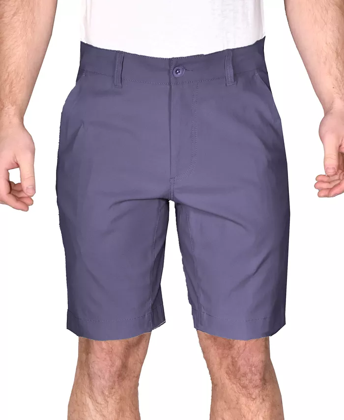

Мужские гибридные эластичные шорты Modern-Fit Performance, длина 9" Vintage 1946, синий