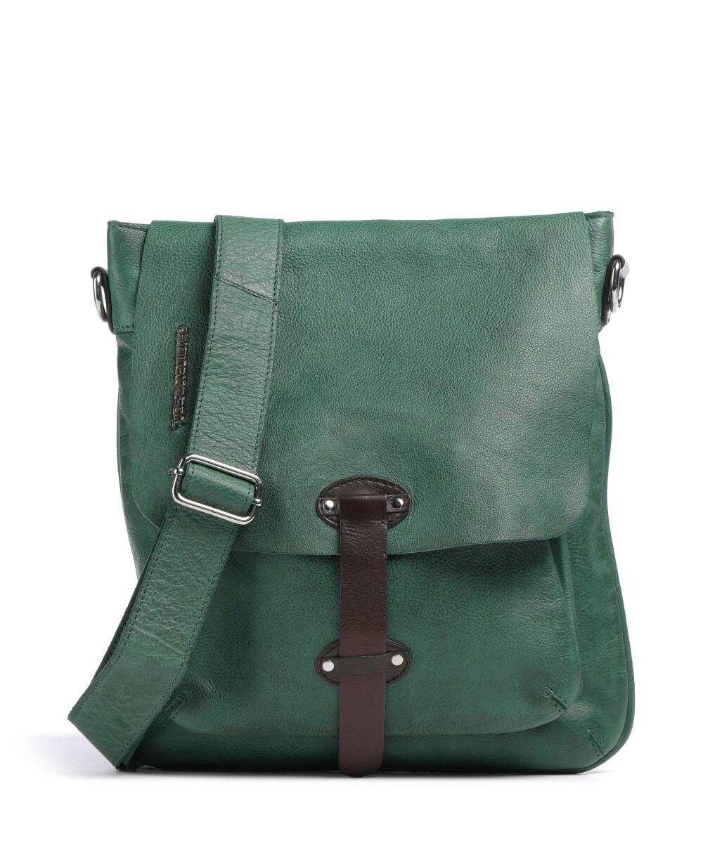 

Сумка kohlmarkt 1 из мелкозернистой яловой кожи. Taschendieb Wien, зеленый
