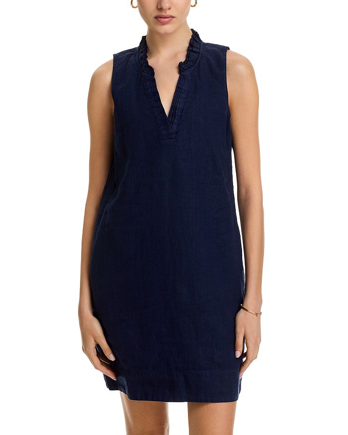 

Платье с двойной рюшей Two Palms Tommy Bahama, синий
