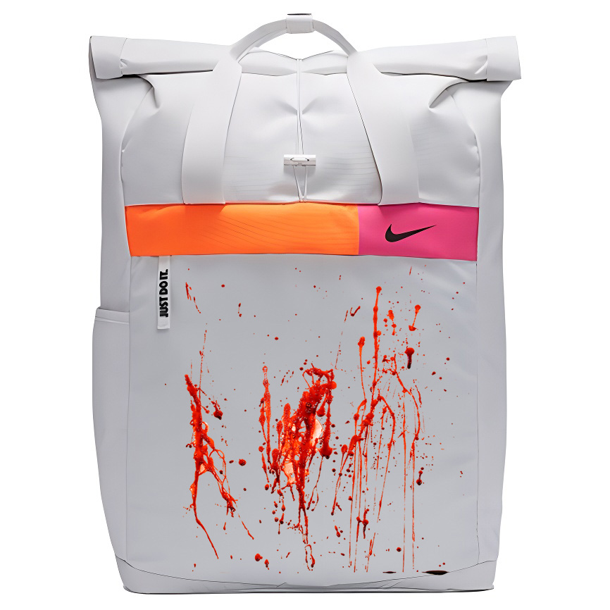 

Nike Тканевый рюкзак с принтом унисекс белый, Red Graffiti