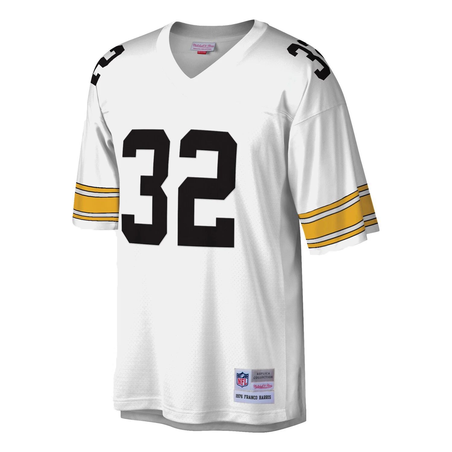 

Мужская копия джерси Mitchell & Ness Franco Harris White Pittsburgh Steelers Legacy