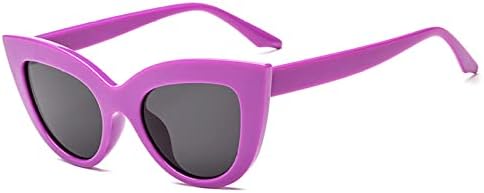 

2027 милые сексуальные ретро-солнцезащитные очки для женщин, маленькие черно-белые треугольные винтажные солнцезащитные очки для женщин с защитой от УФ-излучения UV400 MTZJH, C5 Purple