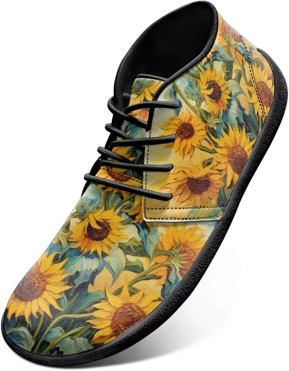 

Мужские Босоножки из ПУ Легкие Широкие Обувь для Пеших Прогулок и Походов Без Каблука Нескользящие Комфортные Повседневные Спортивные Кроссовки Размеры США 5-14 Qoiuvncy, Sunflower Printing