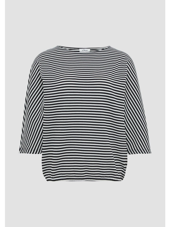 

Футболка в цвете 99H0_black s.Oliver, Черный, Футболка в цвете 99H0_black s.Oliver