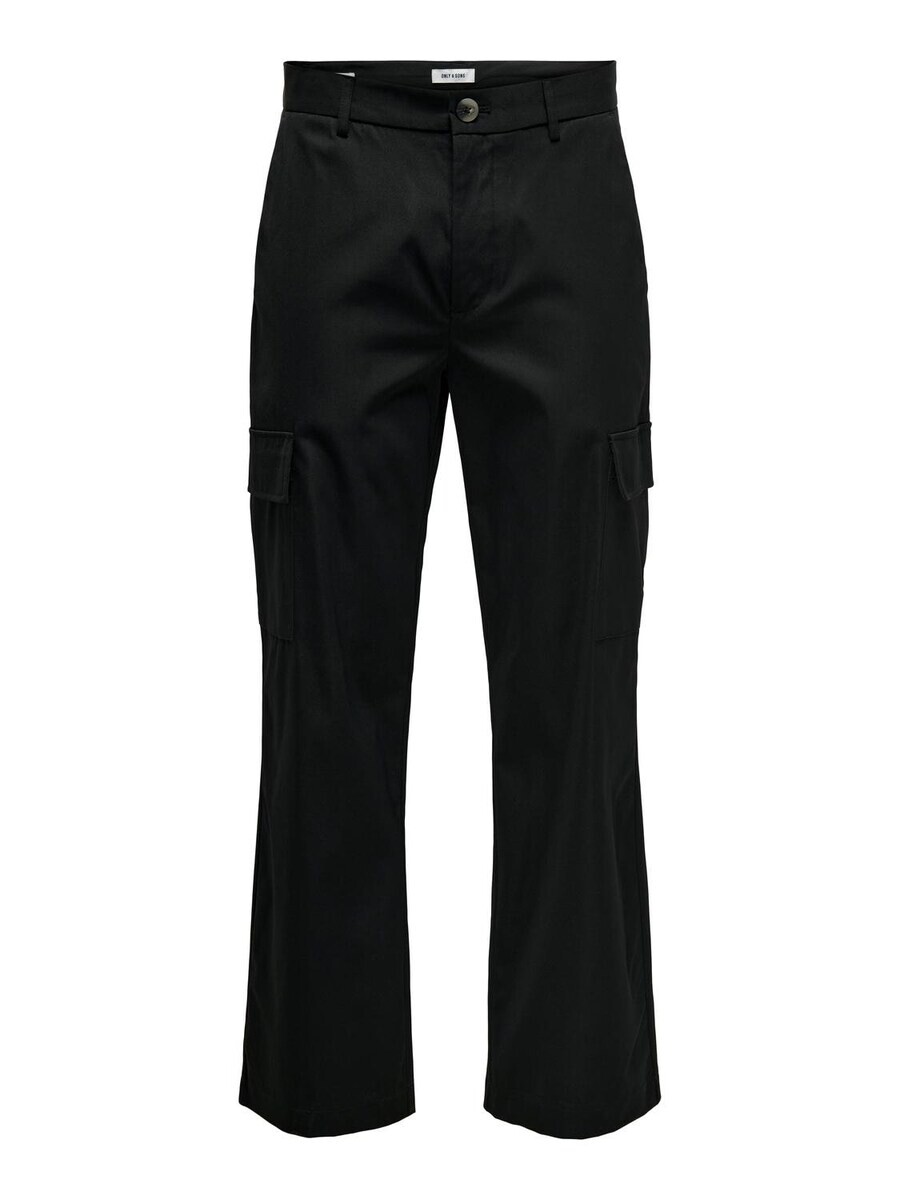 

Брюки-карго Only & Sons Loose fit Cargo Pants HECTOR, черный