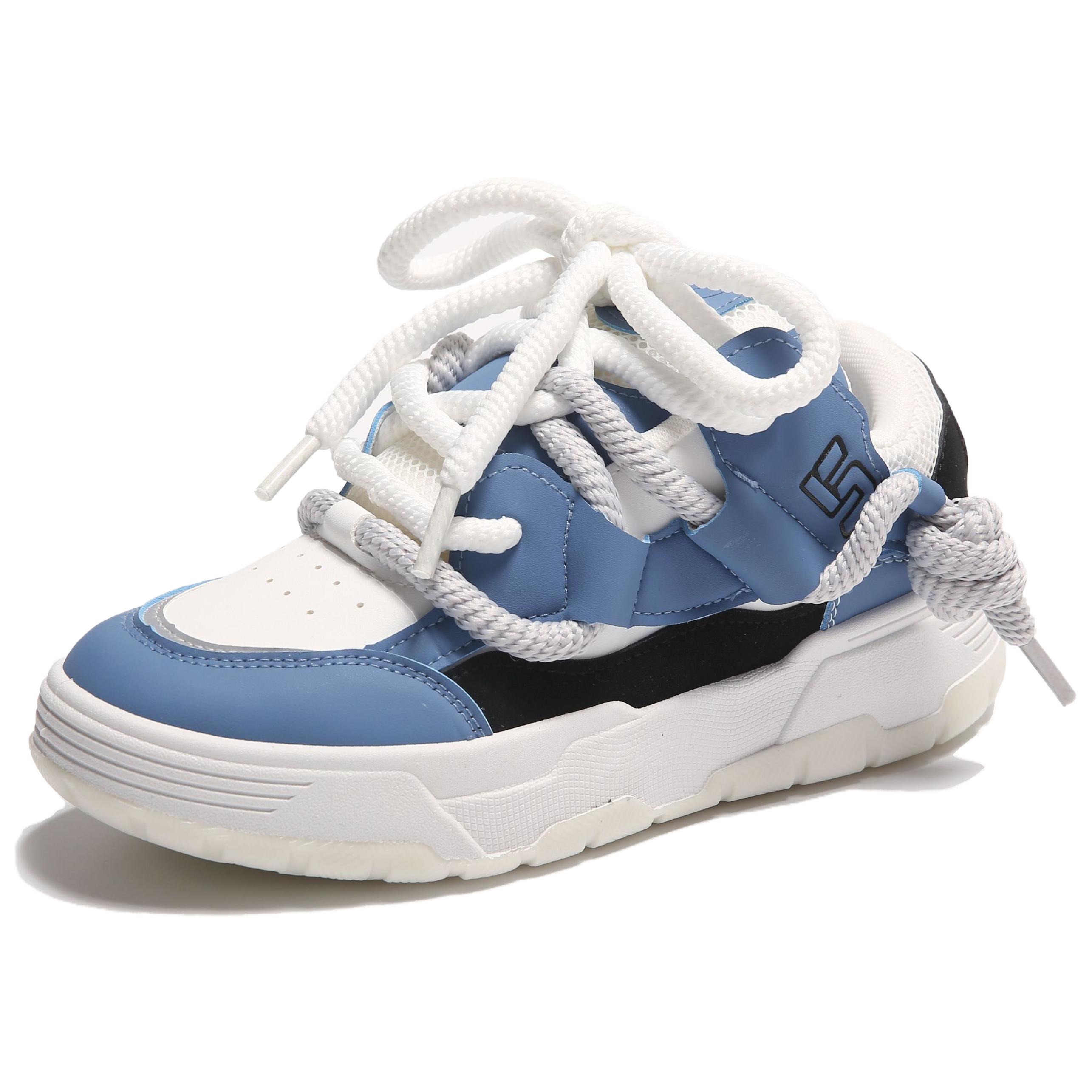 

Seasonal products Низкие повседневные кроссовки унисекс бело-голубые, цвет White Blue