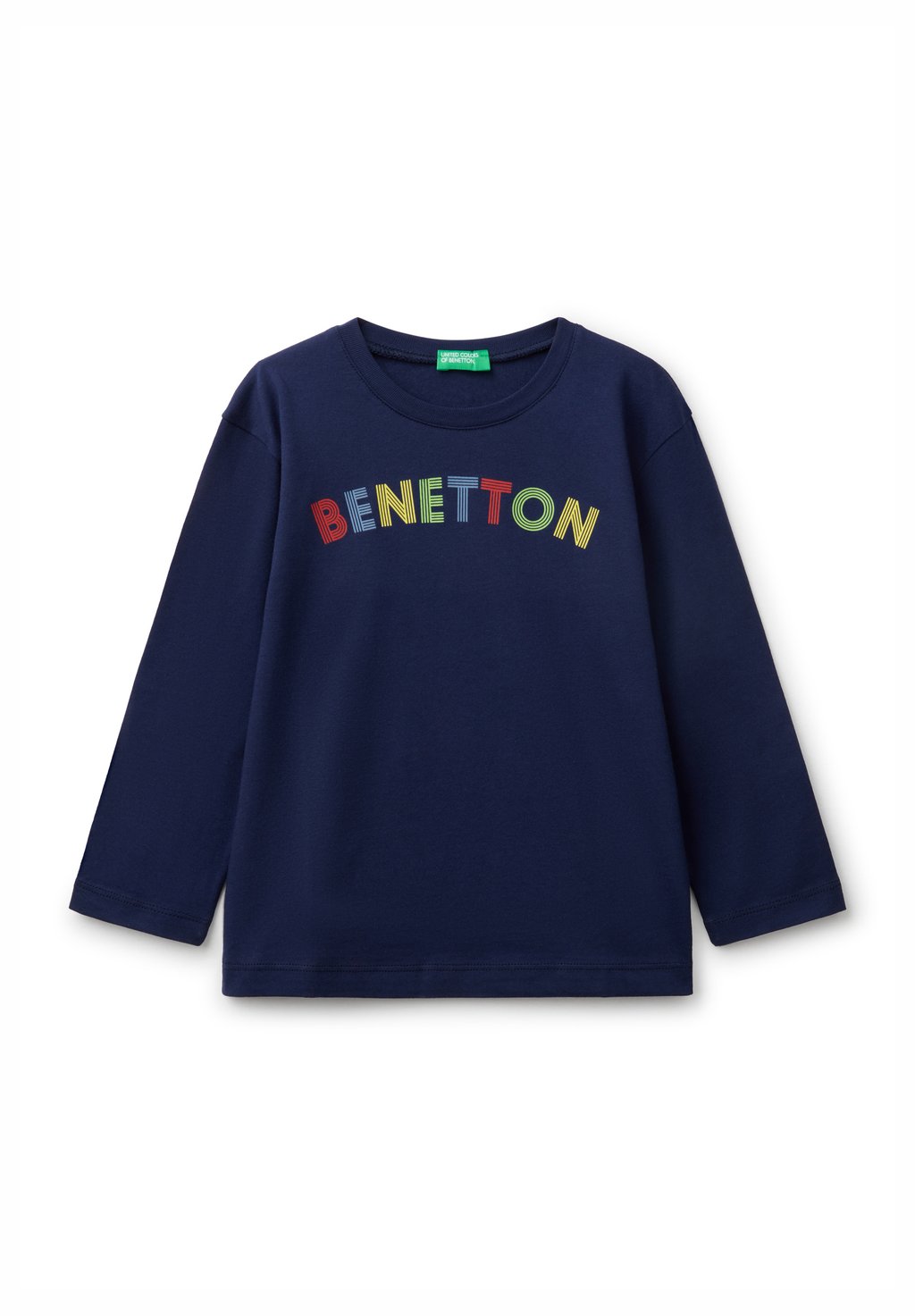 

Футболка с длинным рукавом United Colors of Benetton, синий