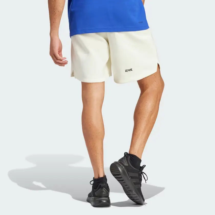 Z.N.E. Collection Z.N.E. Premium Шорты Повседневные шорты Мужские Цвет экрю Adidas — фото 4