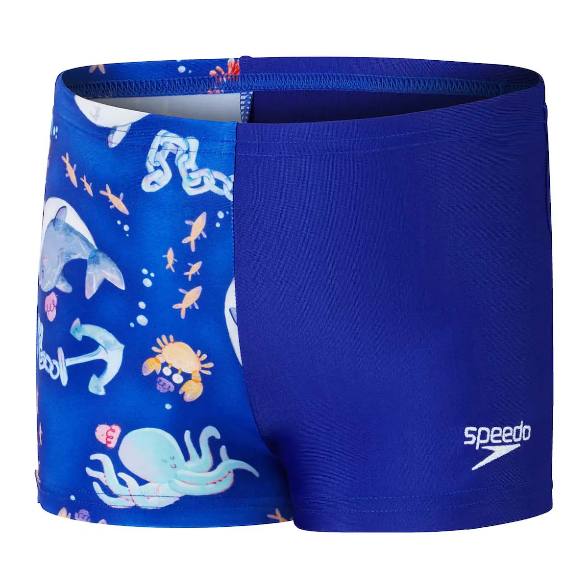 

Плавки-шорты для мальчиков Speedo Digital Allover Aquashort, белый