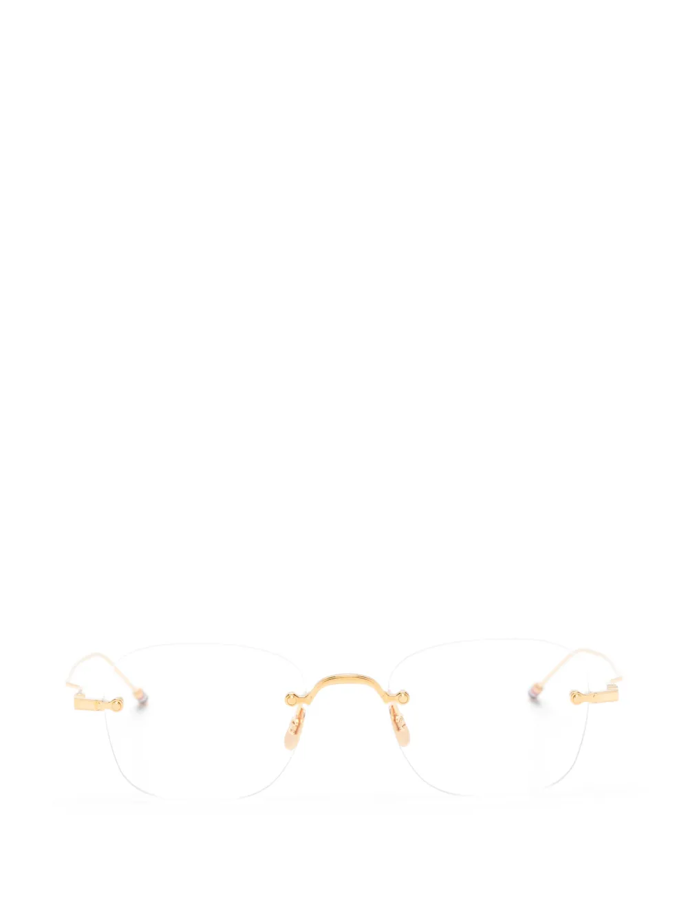 

Безободковые очки Thom Browne, золотой