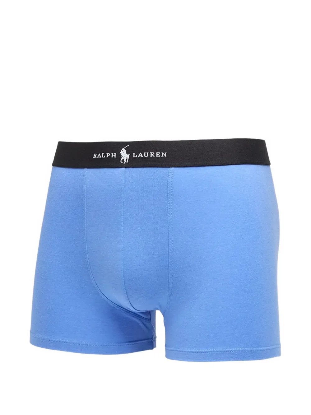 Боксеры с логотипом на поясе (набор из трех штук) POLO RALPH LAUREN, синий — фото 2