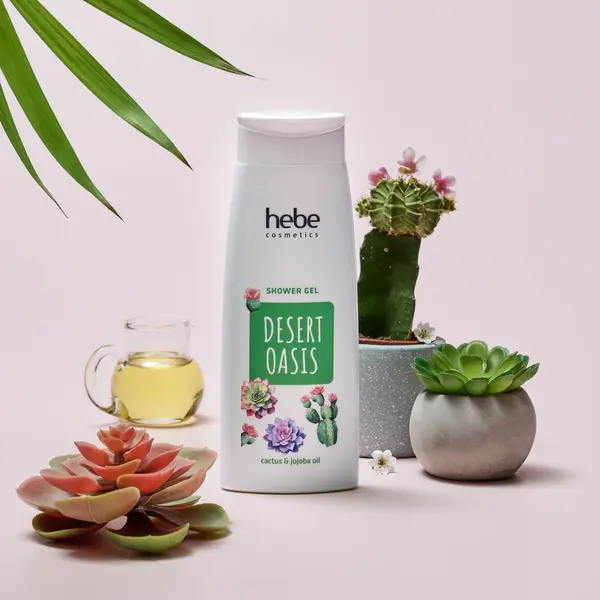 Гель для душа, 250 мл Hebe Cosmetics Desert oasis cactus&jojoba oil — фото 2