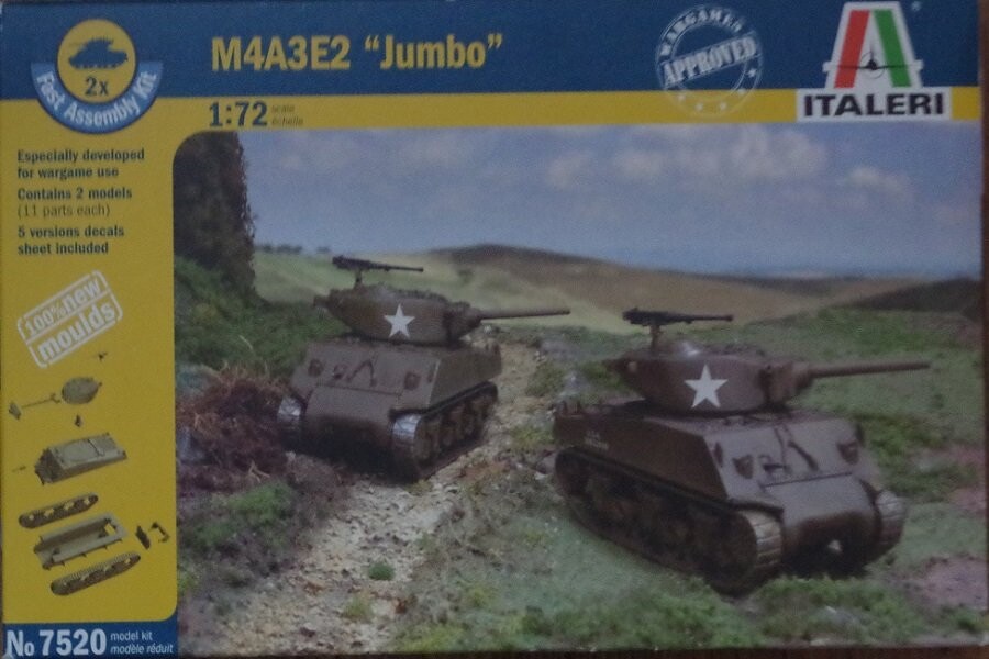 

Italeri 7520 Модели M4A3E2 Танки Шерман Inna marka