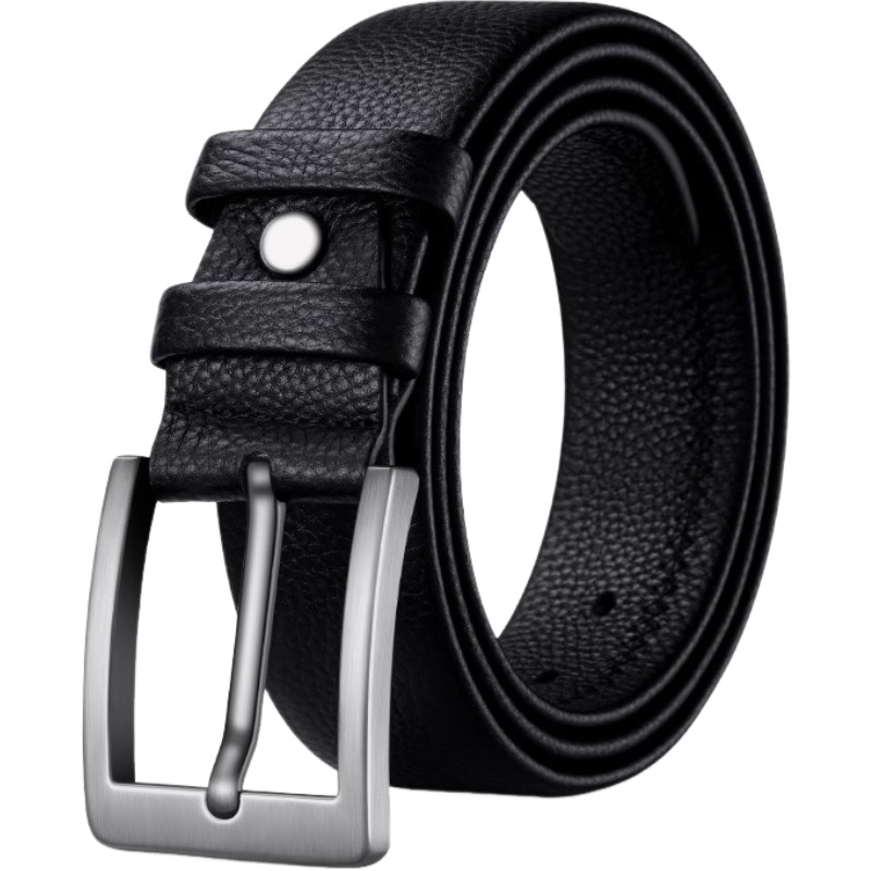 

Кожаный ремень из коровьей кожи унисекс 3,5 см WARRIOR, night shadow черный[includes tools]