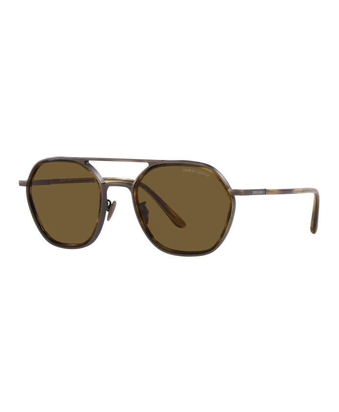 

Солнцезащитные очки ar 6151 Giorgio Armani, коричневый