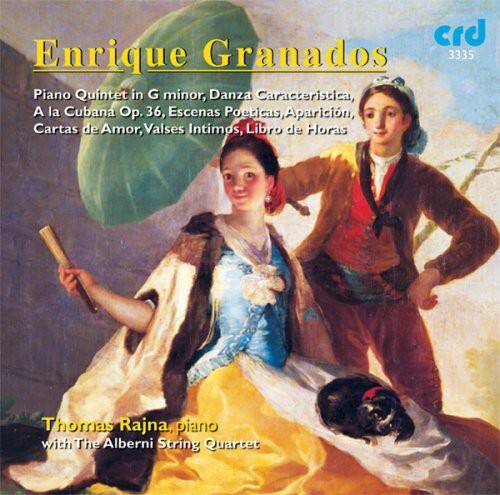 

CD диск Granados / Rajna / Alberni String Quartet: Complete Piano 5