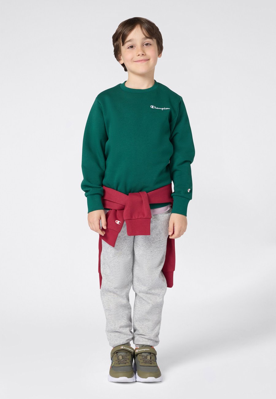 Толстовка Champion ICONS CREW NECK , Dark Green — фото 2