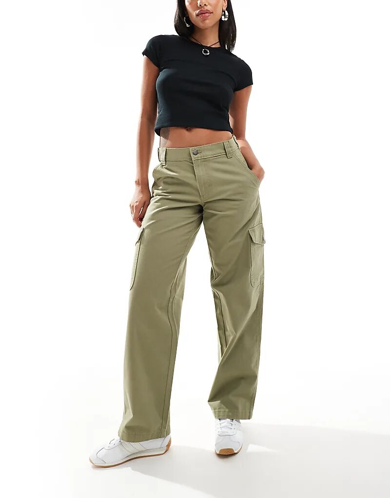 

Сезонные брюки карго цвета хаки Dickies