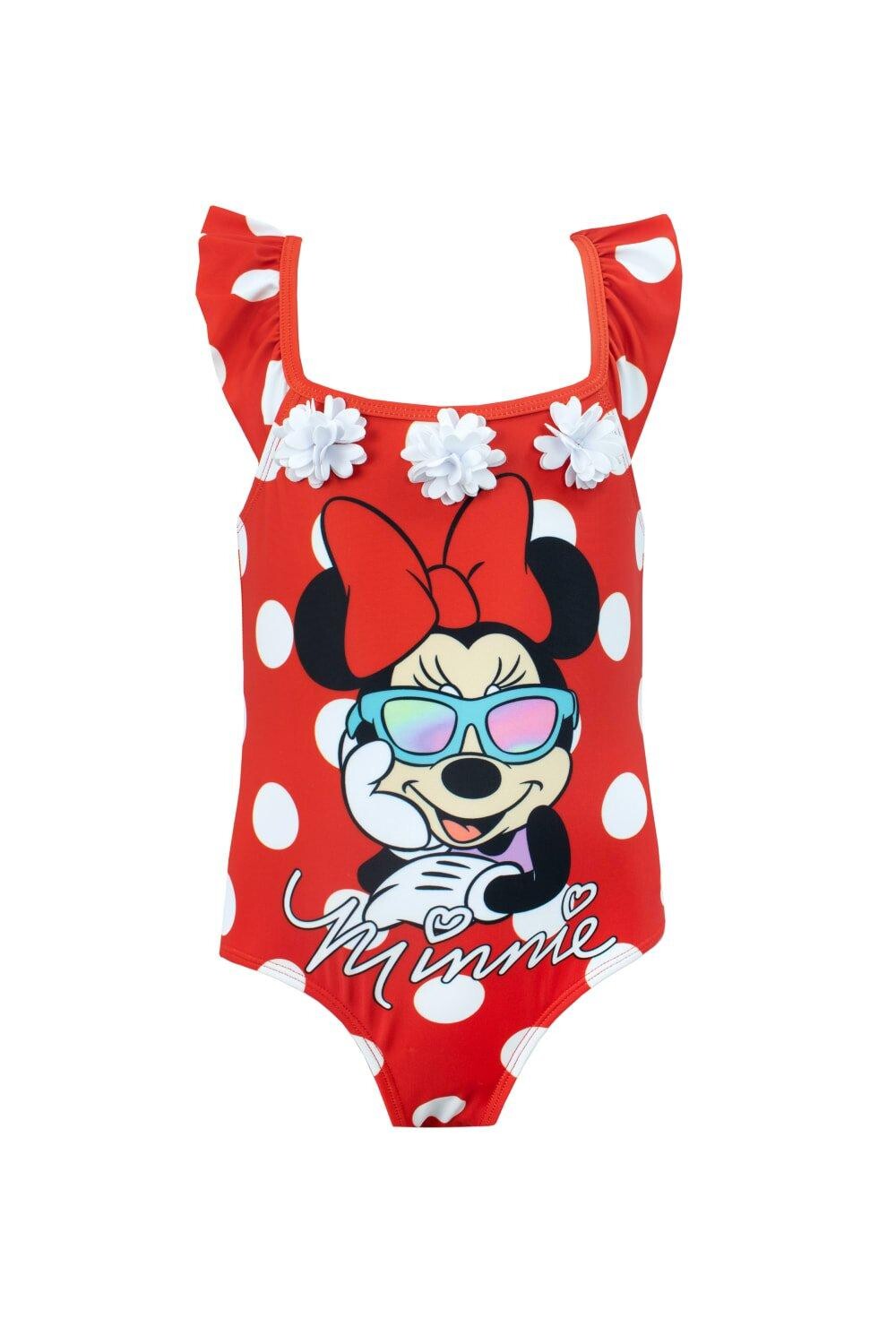 

Купальник в горошек Минни Маус Disney, красный