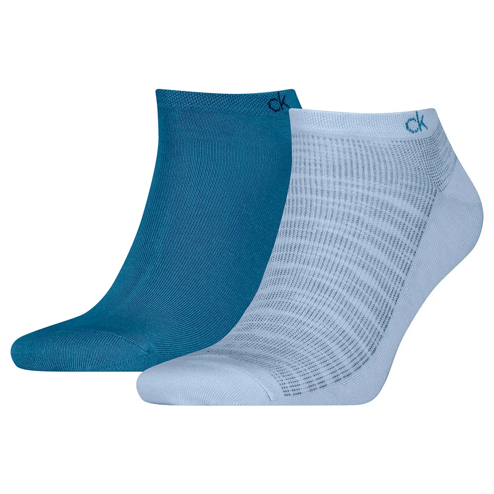 

Носки 2 шт Calvin Klein Sneaker Space Dye Bird Eye, синий