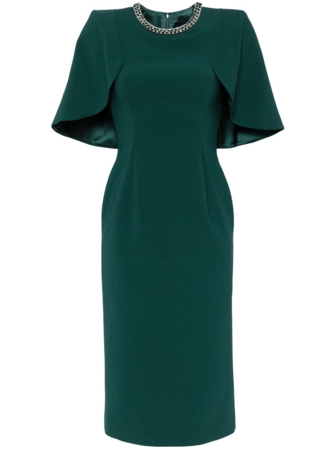 

Jenny Packham платье миди Flirtini с кристаллами, зеленый