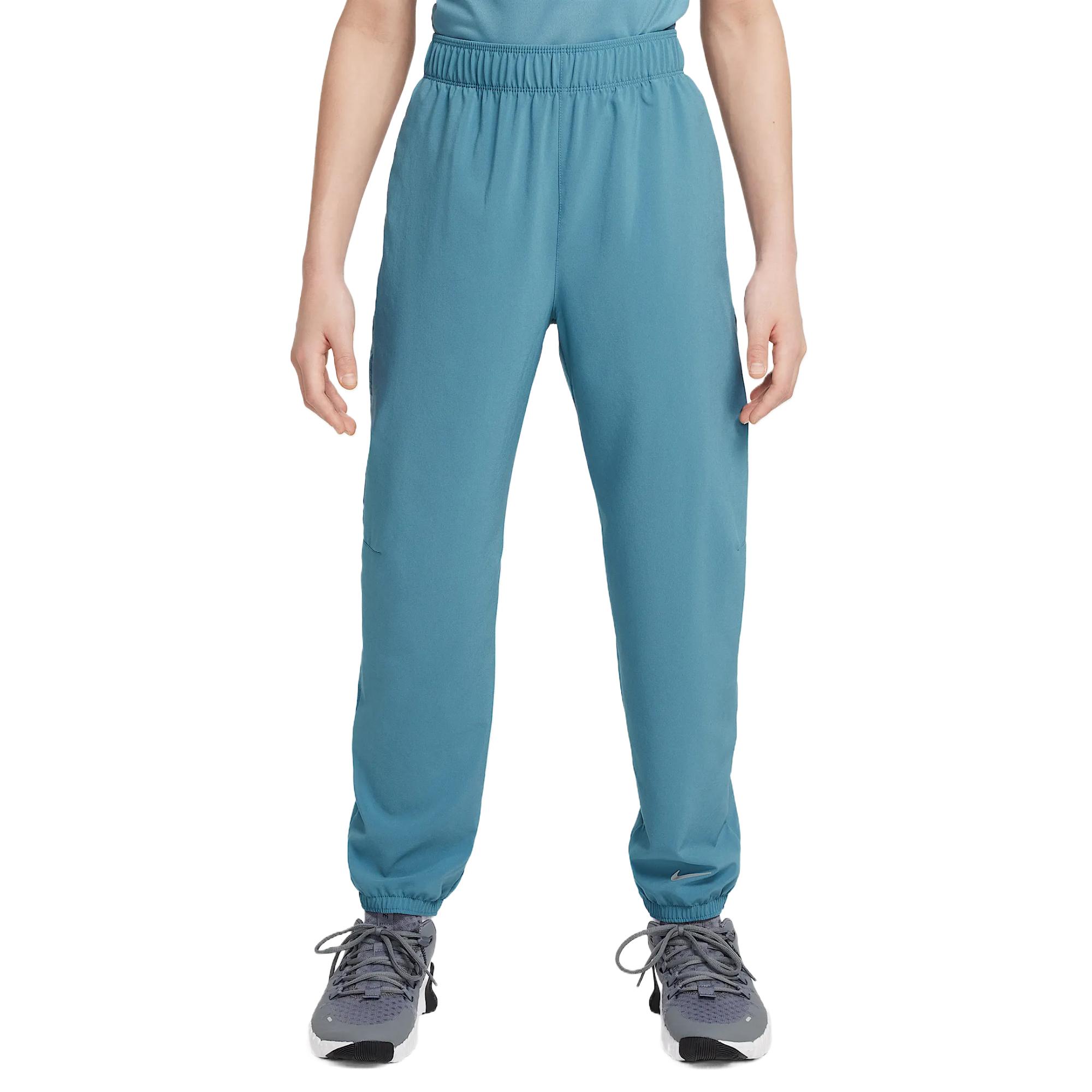 Nike Штаны dri fit smoke blue для подростков