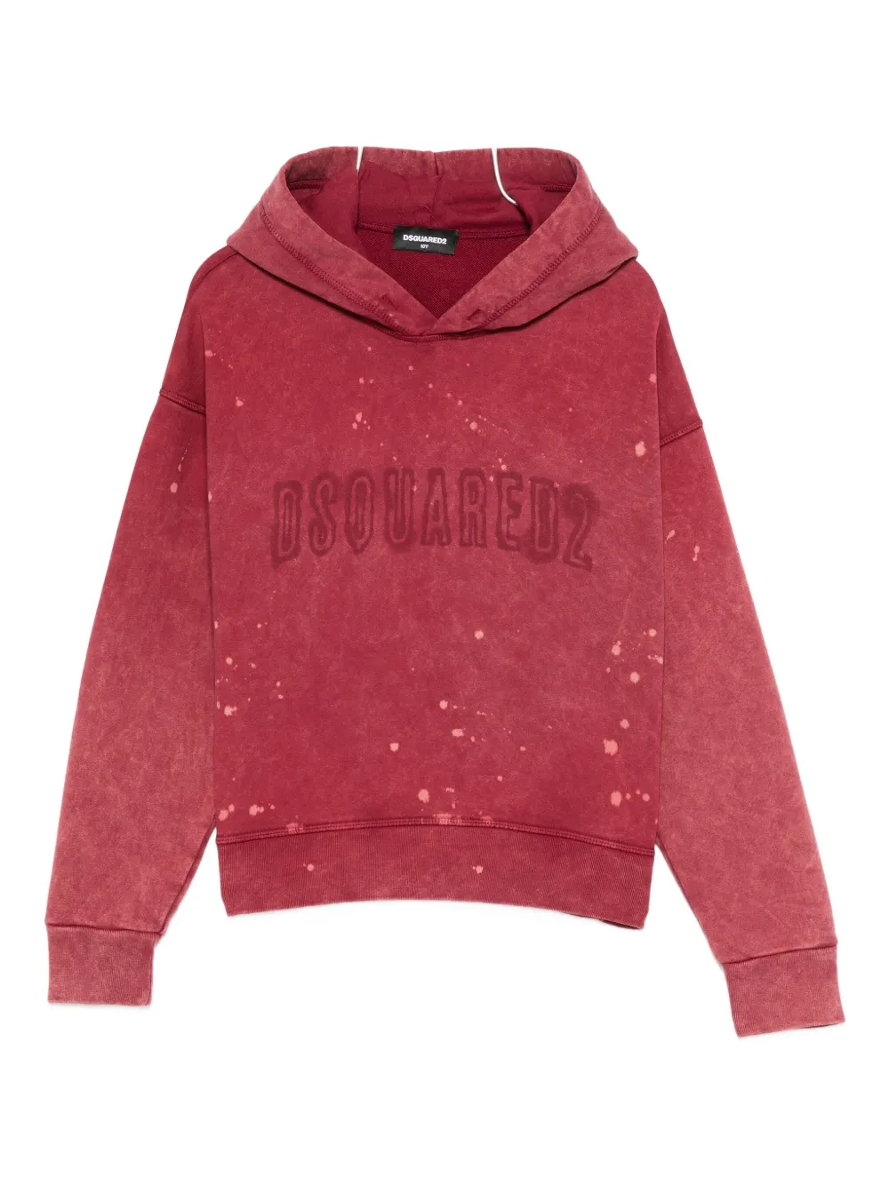 

Худи с логотипом DSQUARED2 KIDS, красный