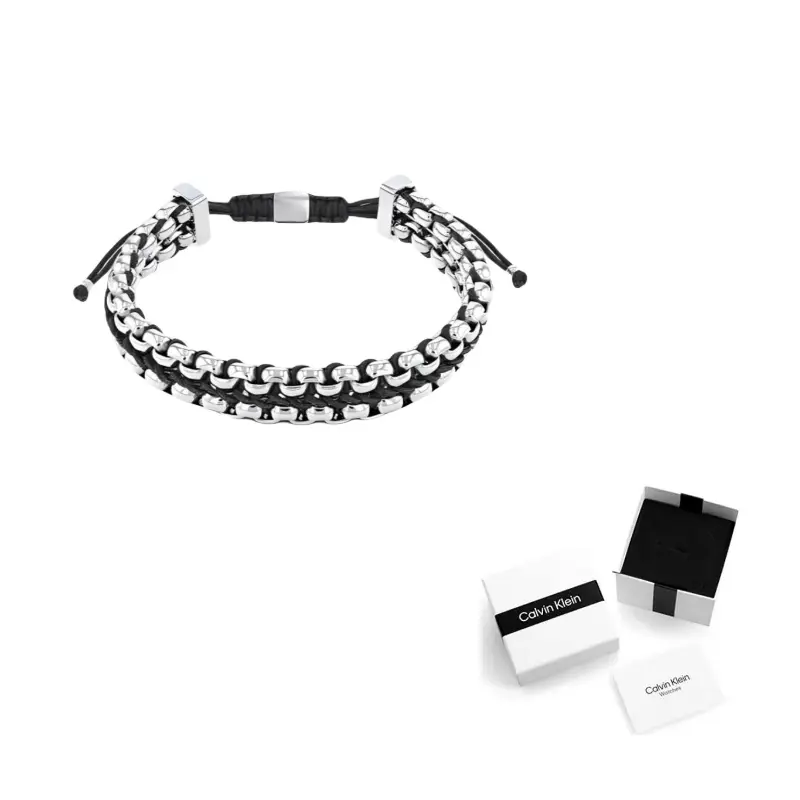 

Браслет мужский Rebel Collection из нейлоновой косы Calvin Klein