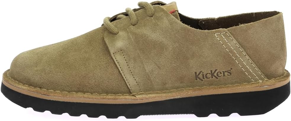 Мужские дерби-оксфорды Kickers на ровной подошве, коричневый — фото 2
