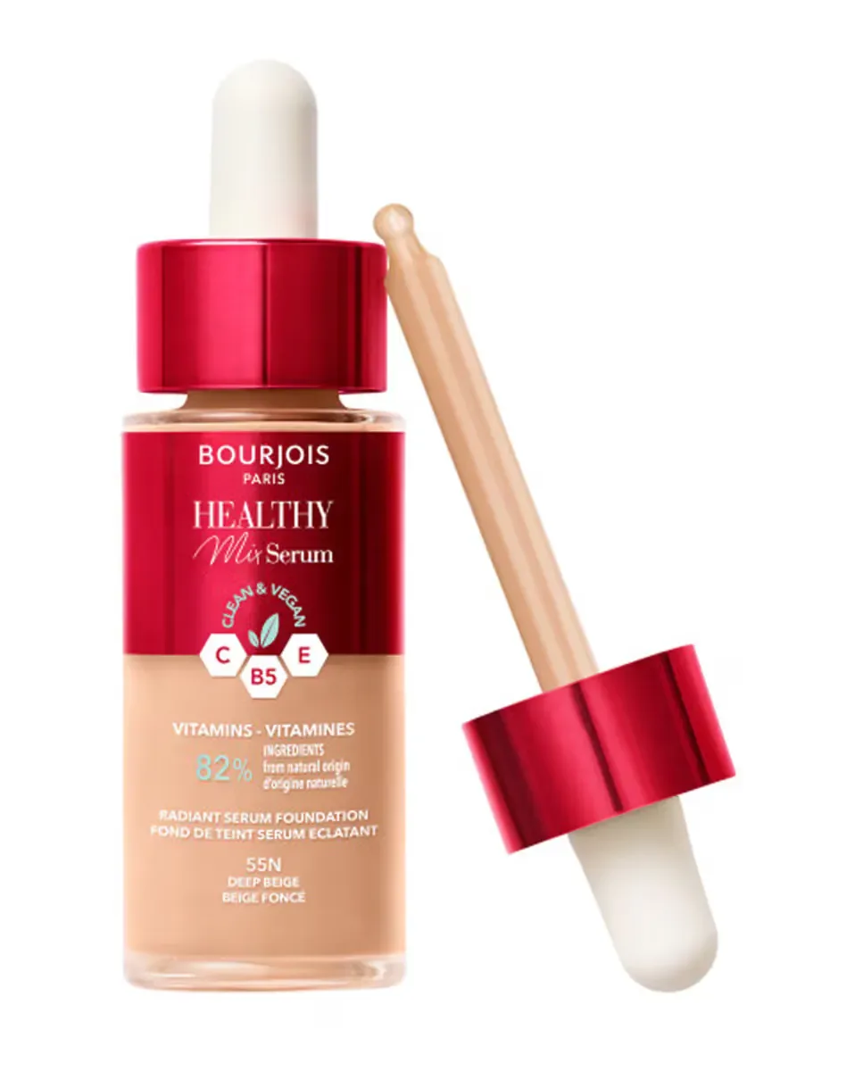 Тональная основа Healthy Mix Serum Foundation 30 мл Bourjois, 55N — фото 2