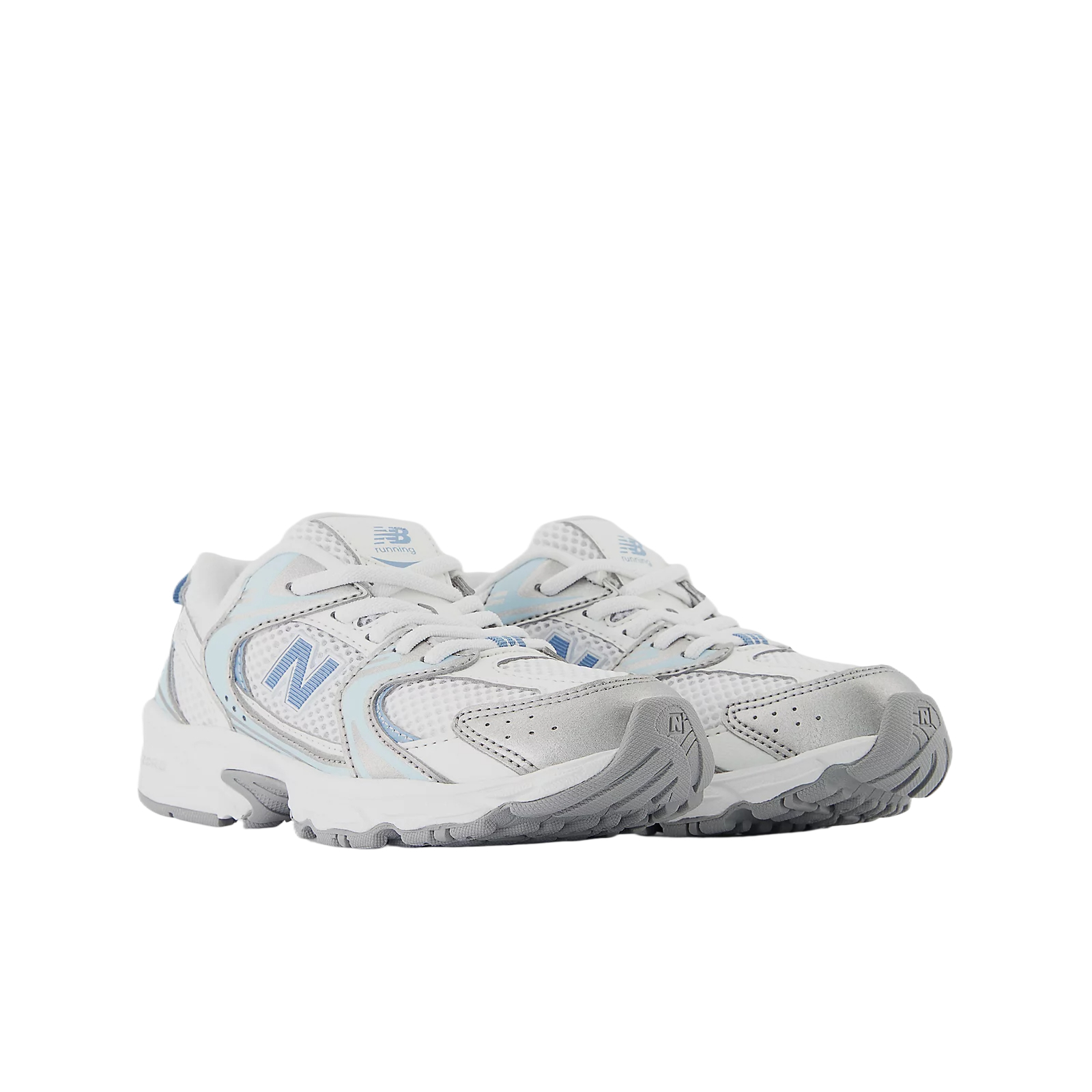 Кроссовки детские NB 530 Bungee для детей от 3 до 7 лет New Balance, белый/синий — фото 3