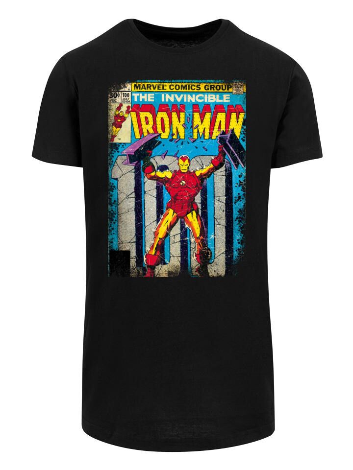 

Футболка F4NT4STIC Marvel Iron Man Cover, черный