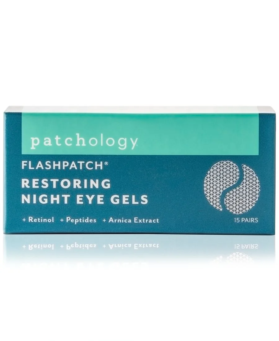 Patchology Восстанавливающие ночные гелевые подушечки для глаз FlashPatch, 15 пар