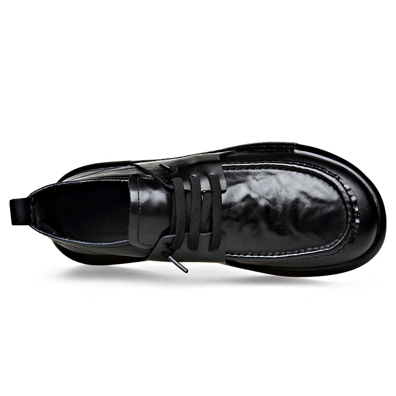 Туфли мужские Men"s Casual Men Low-Top Journey Of Inspiration, цвет Black Fleece-Lined — фото 4
