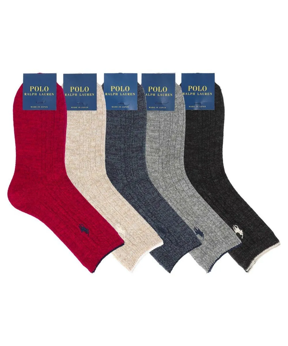 Женские носки One Point Crew Socks Polo Ralph Lauren, 68. Navy