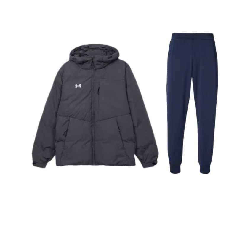 

Повседневная спортивная одежда Unisex Under Armour, set (синий top+темно-синий bottom)