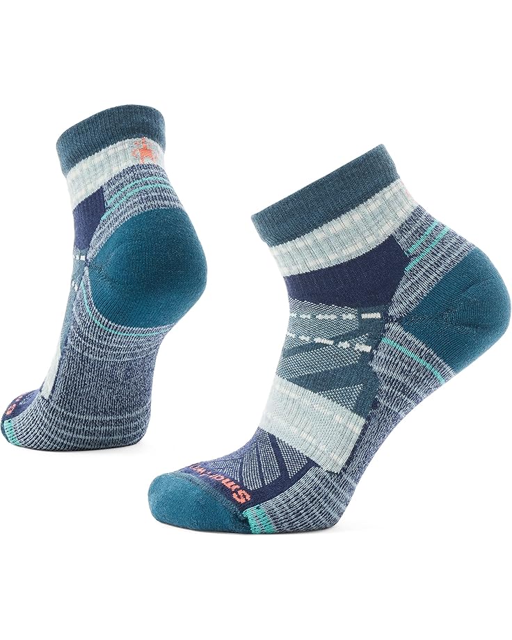 

Носки Smartwool Hike Light Cushion Margarita Ankle Socks, цвет Frosty Green