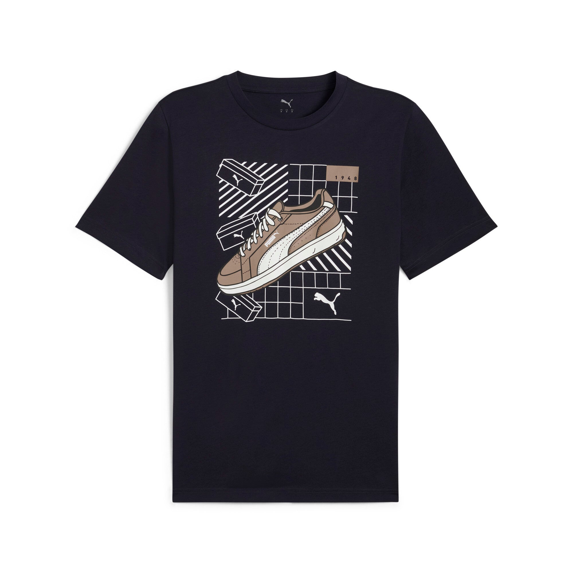 

Футболка с кроссовками PUMA Men's GRAPHICS, цвет new navy