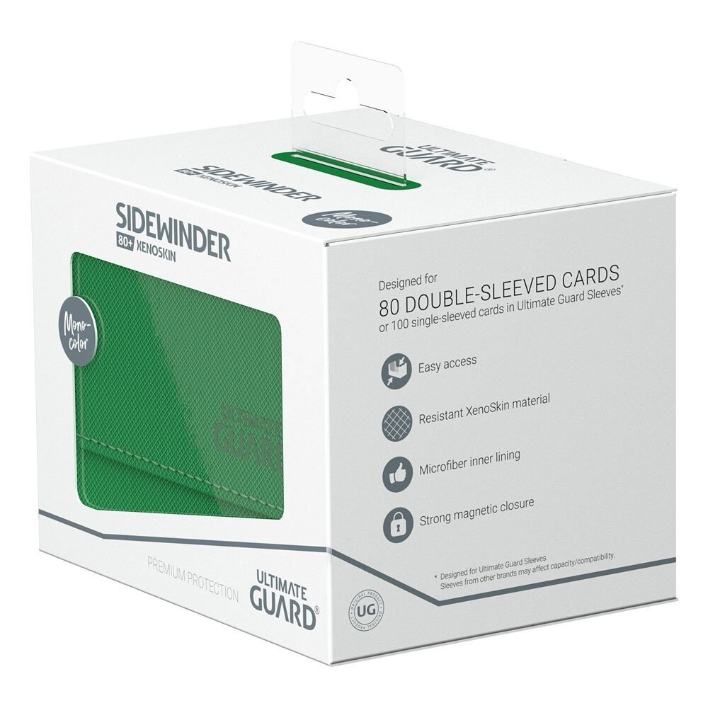

Sidewinder 80+ XenoSkin Monocolor Green Ultimate Guard