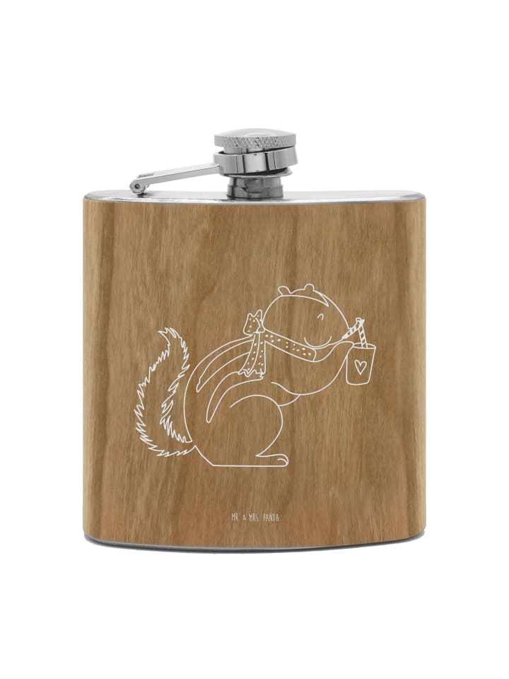 

Mr. & Mrs. Panda Фляжка для смузи "Белка" без слогана, коричневого цвета