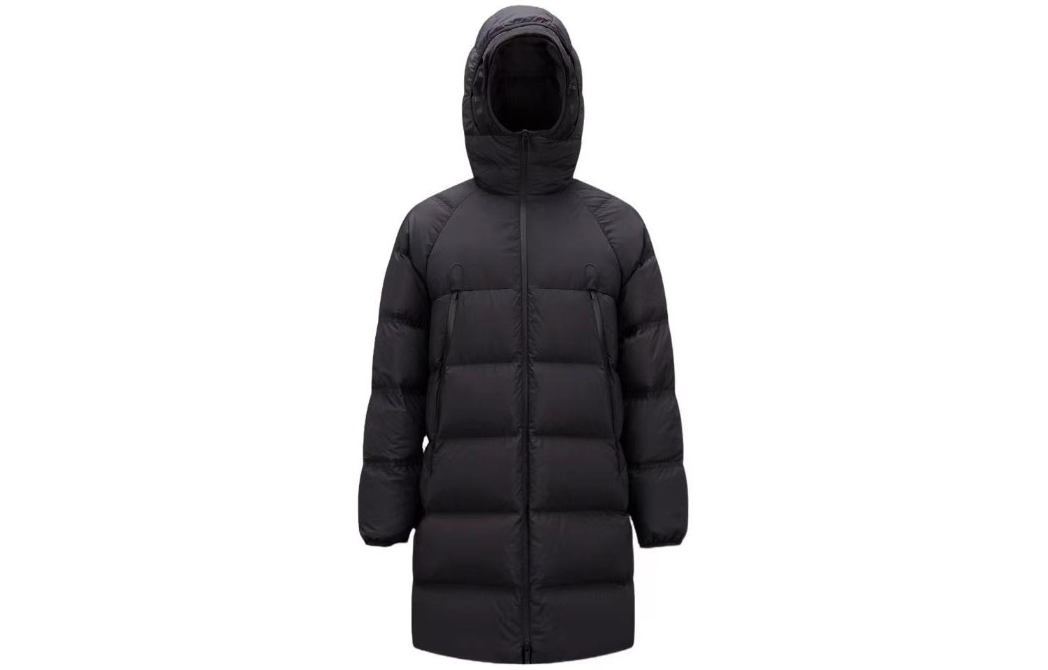 

Пуховик мужской черный Moncler