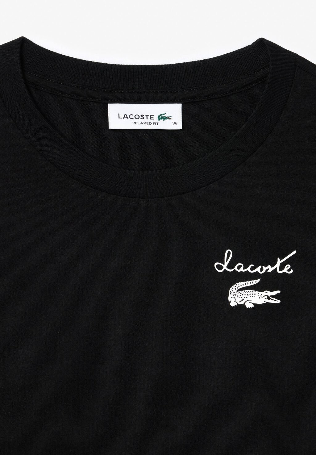 

Базовая футболка Lacoste, черный