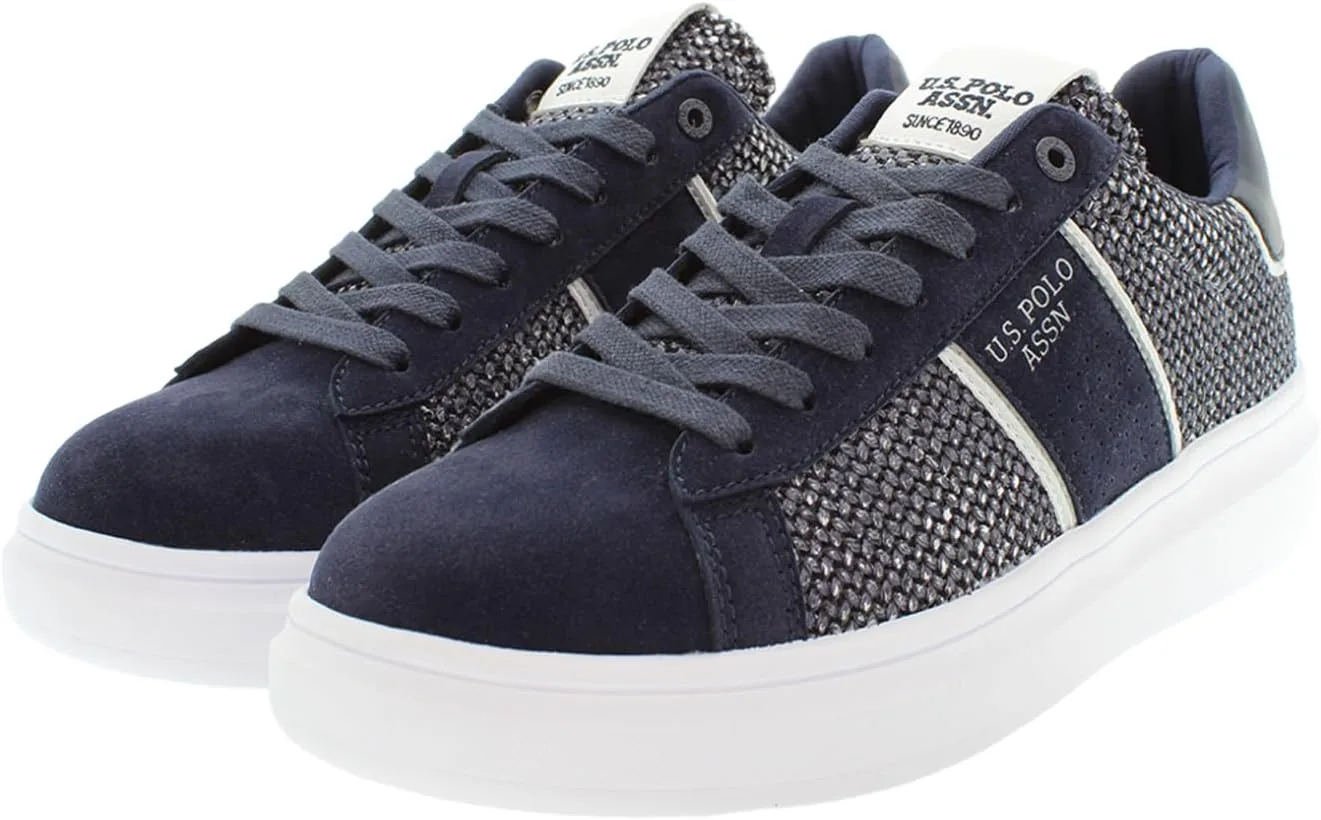 CAIUS001M/5TH1 Мужские текстильные кроссовки U.S. Polo Assn., темно-синий — фото 3