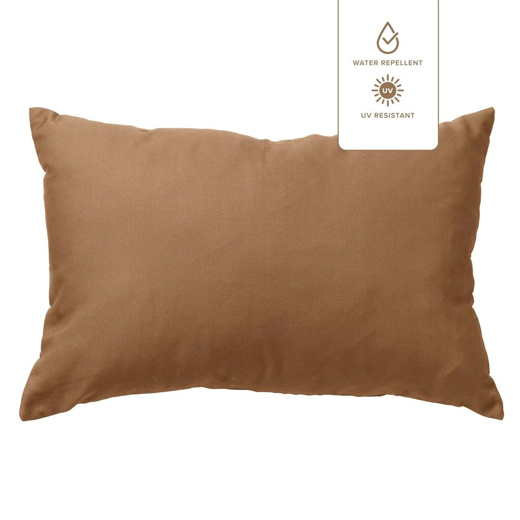 

SANTORINI - Чехол для садовой подушки 40x60 см Tobacco Brown - водоотталкивающий и устойчивый к УФ-излучению - коричневый Dutch Decor