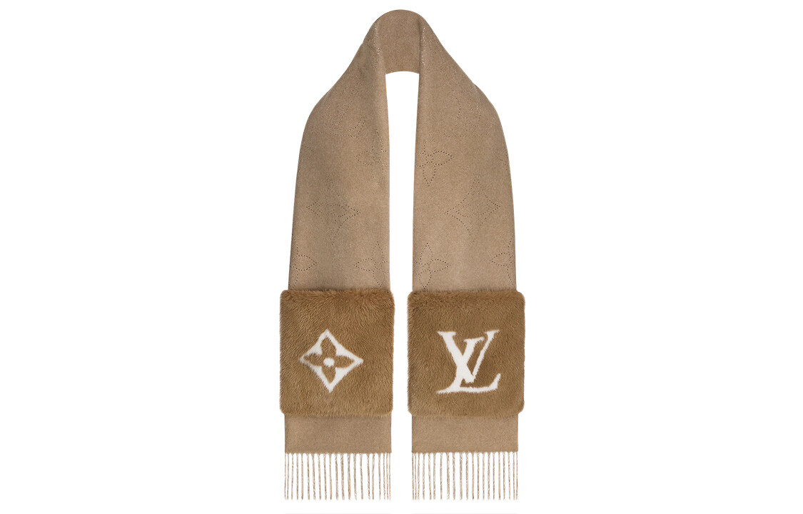 

LOUIS VUITTON Женские вязаные шарфы, Оригинальная коробка