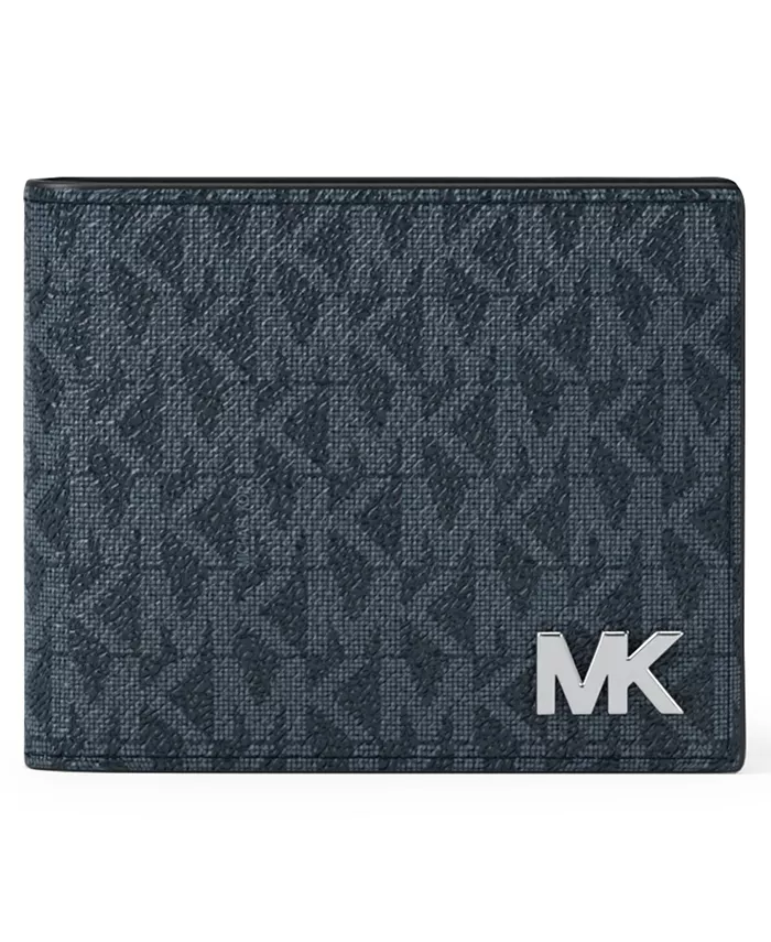 

Мужской тонкий бумажник Michael Kors, синий