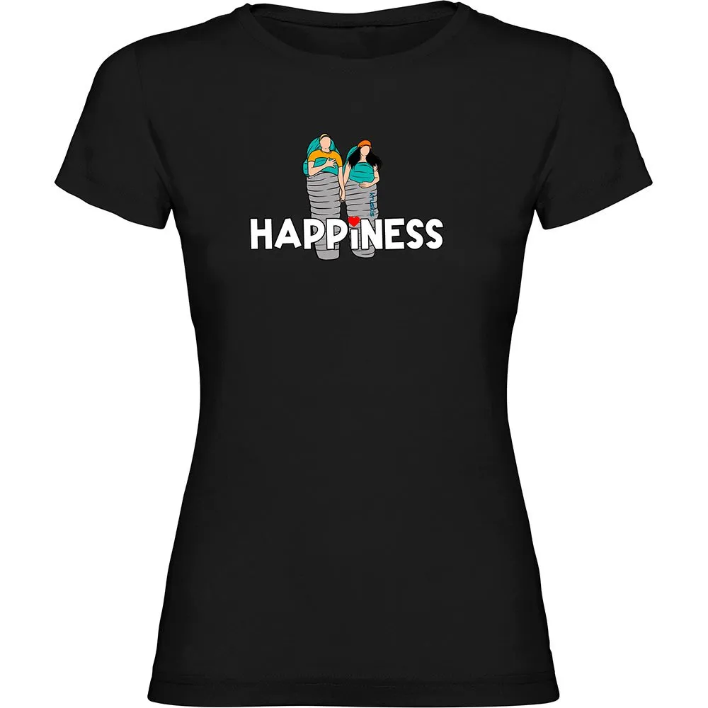 

Футболка с коротким рукавом Kruskis Happiness, черный