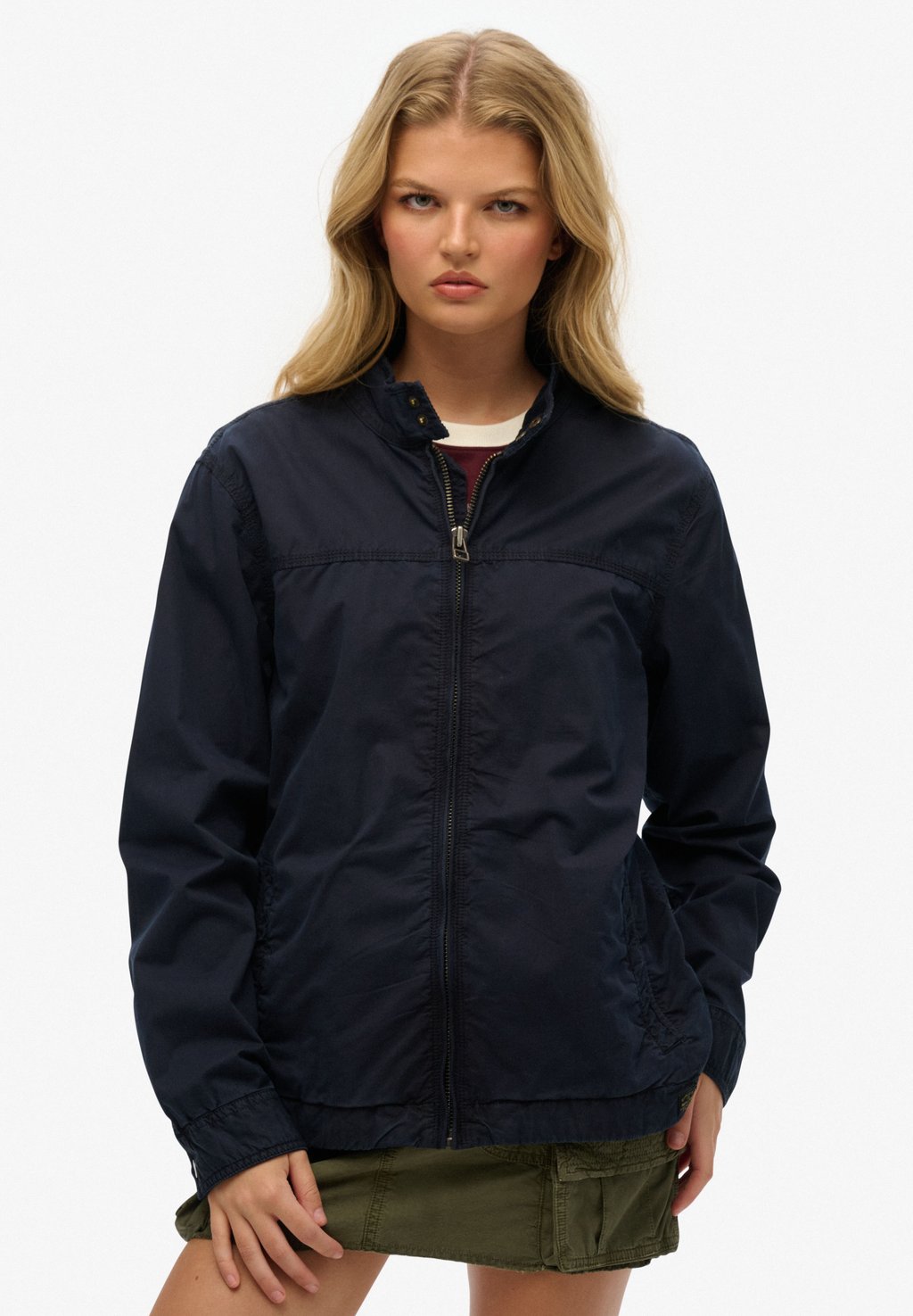 

Легкая куртка CLASSIC HARRINGTON Superdry, синий